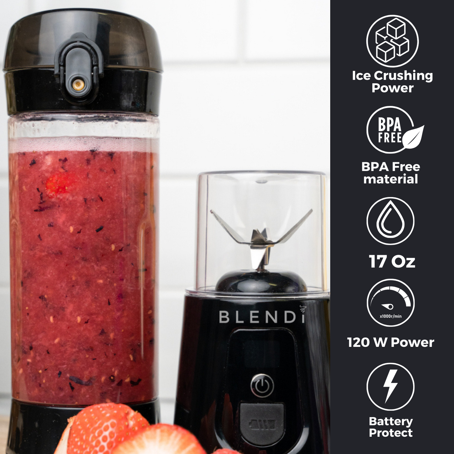 BLENDi Pro+ Portable Blender - 17 oz
