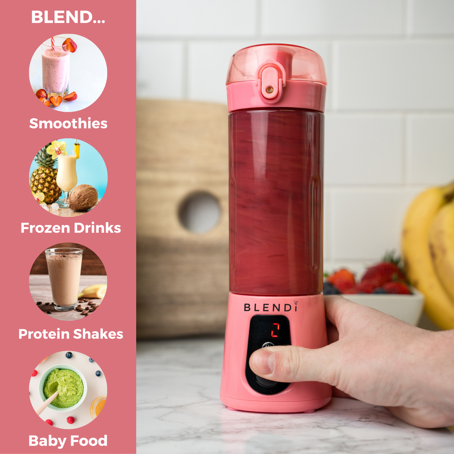 BLENDi Pro+ Portable Blender - 17 oz