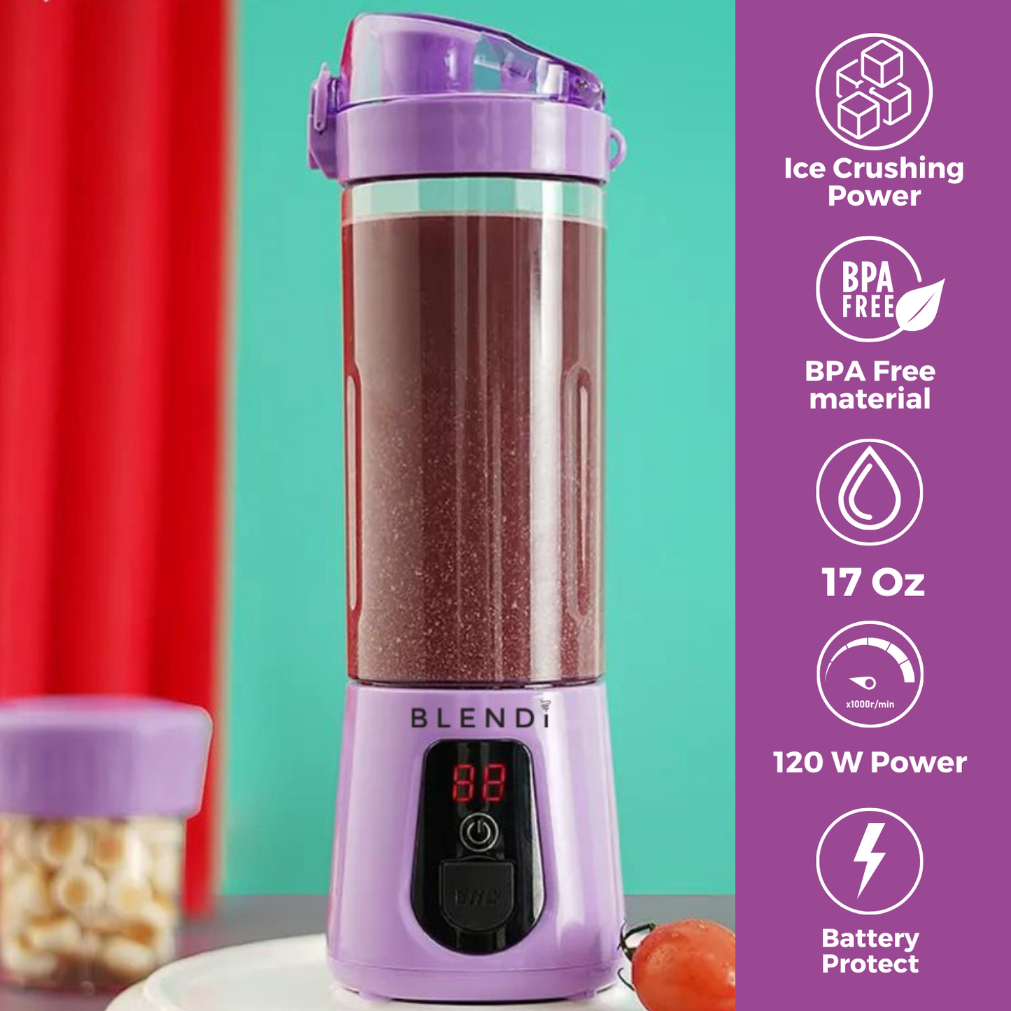 BLENDi Pro+ Portable Blender - 17 oz