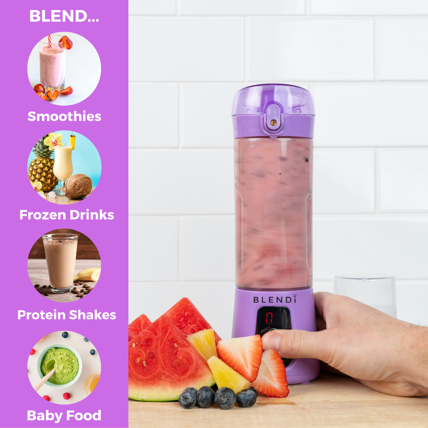 BLENDi Pro+ Portable Blender - 17 oz
