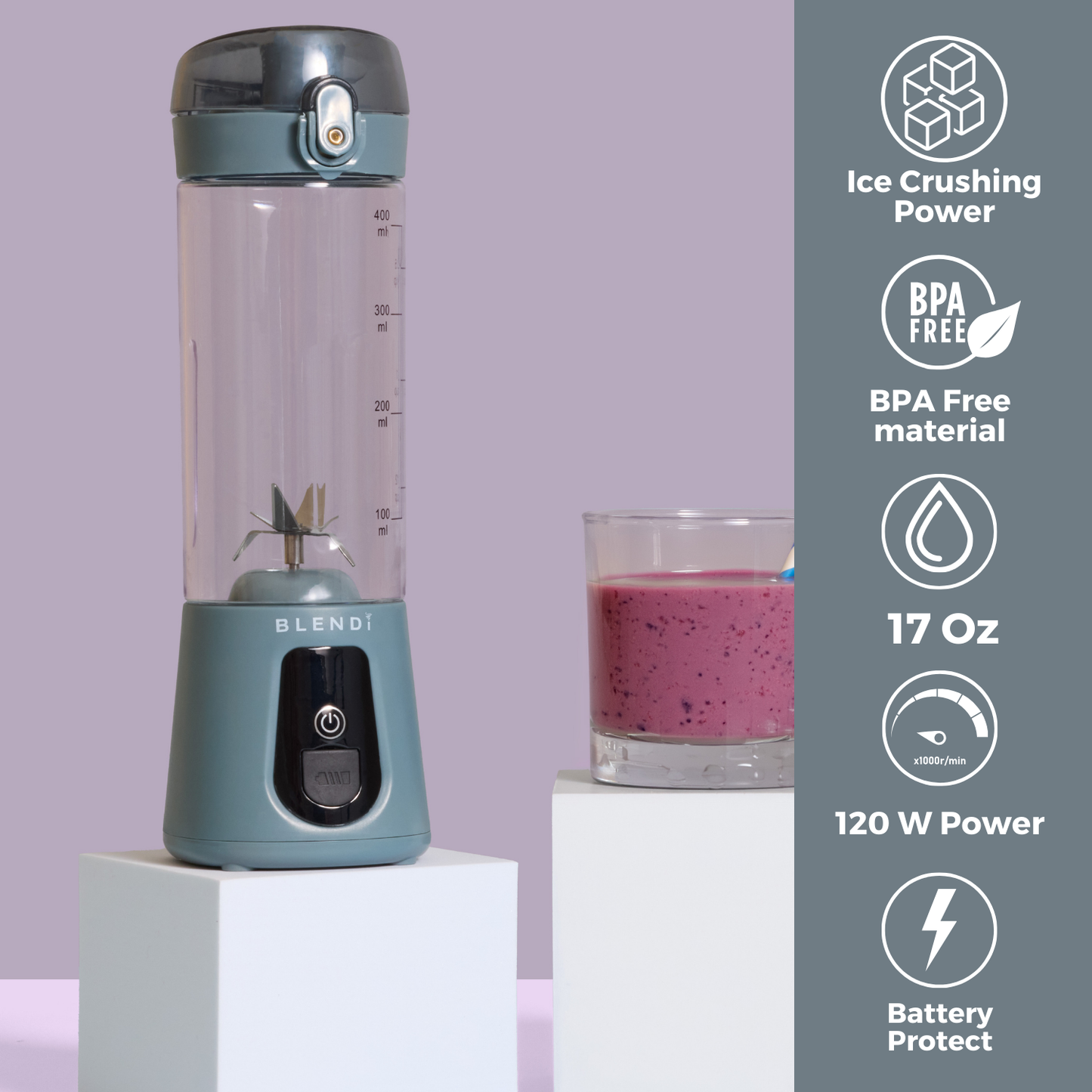 BLENDi Pro+ Portable Blender - 17 oz