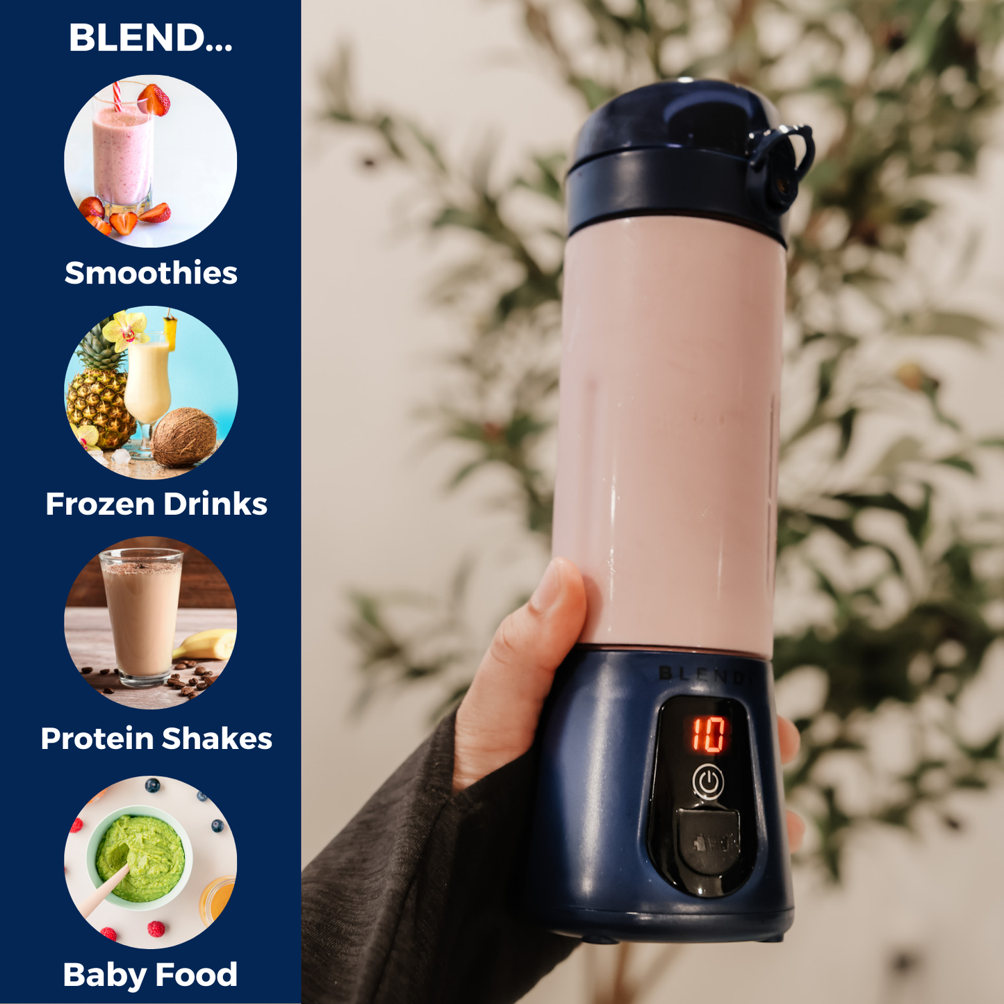 BLENDi Pro+ Portable Blender - 17 oz