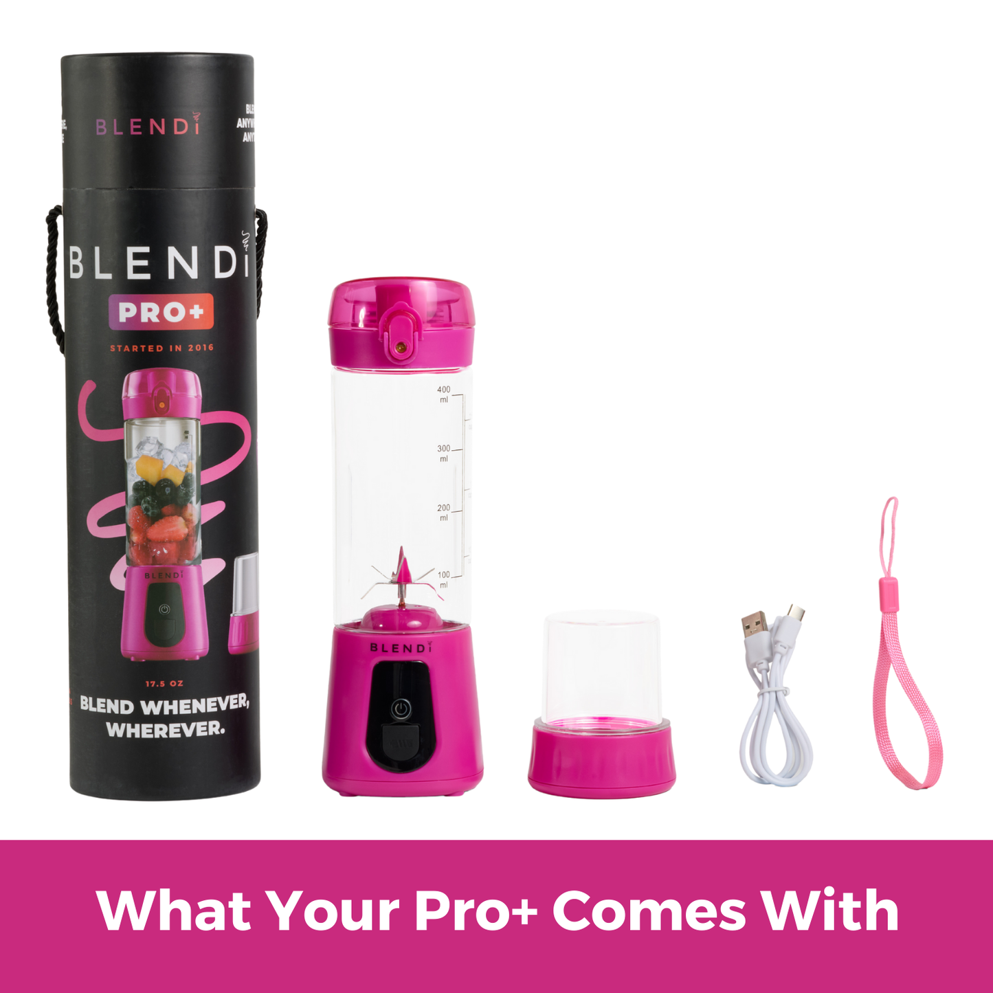 BLENDi Pro+ Portable Blender - 17 oz