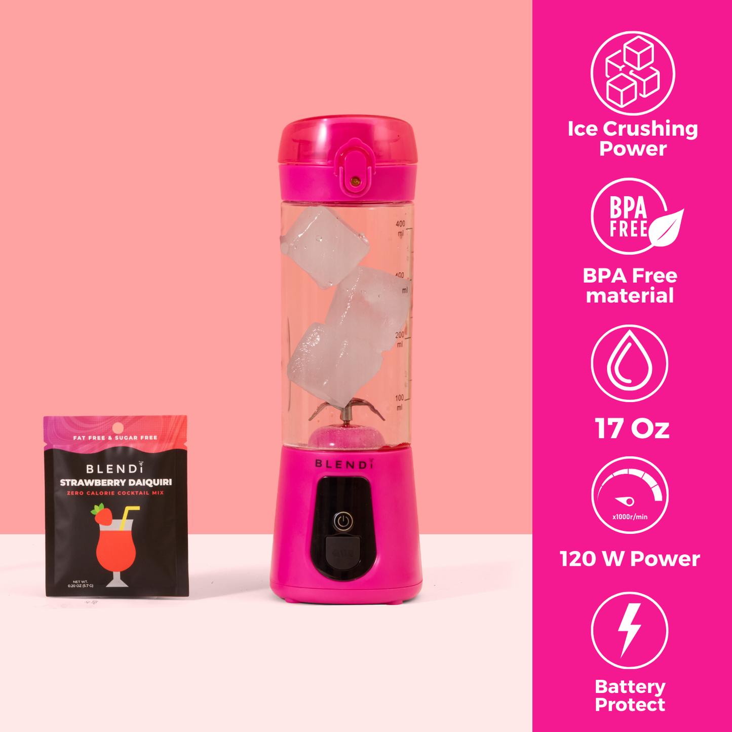BLENDi Pro+ Portable Blender - 17 oz