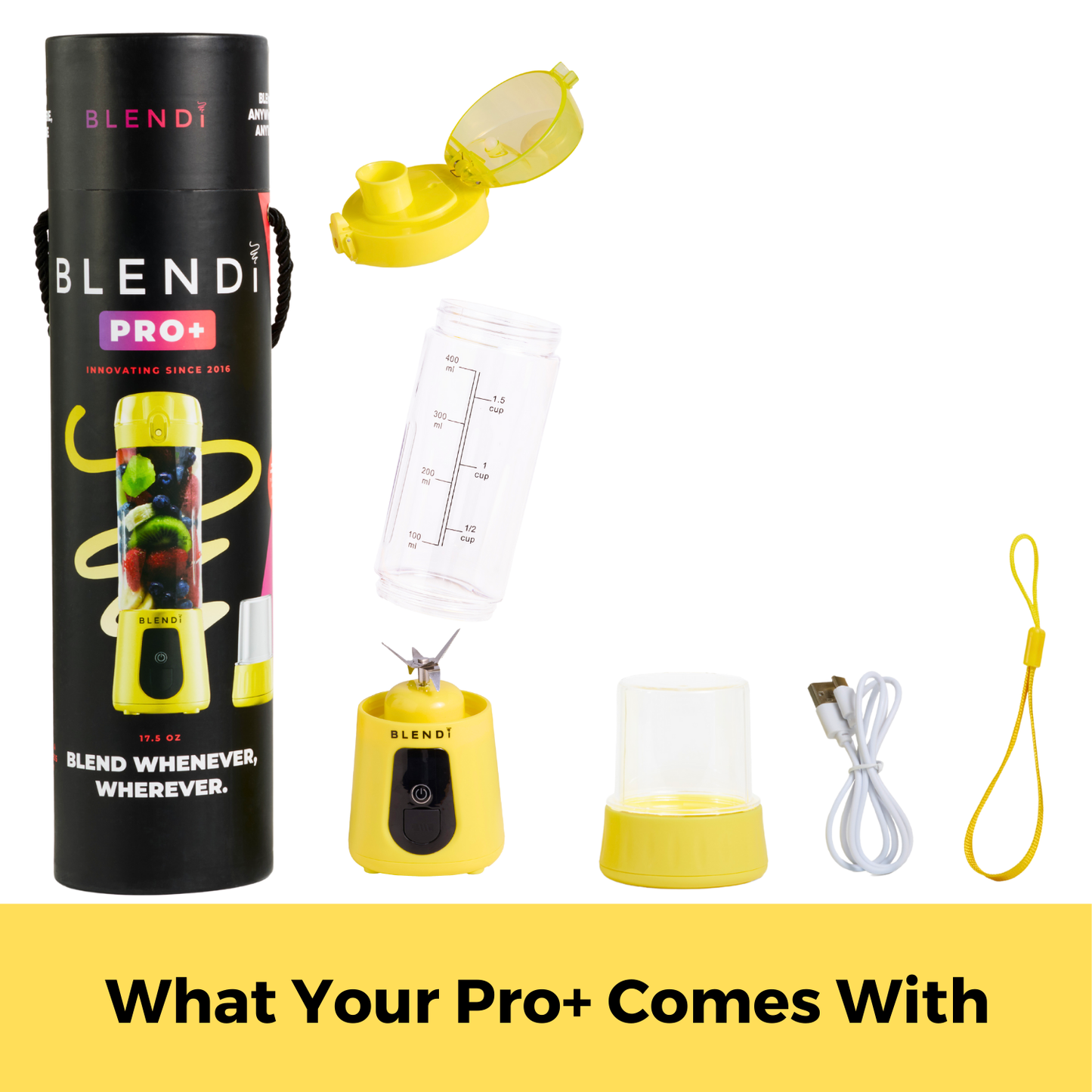BLENDi Pro+ Portable Blender - 17 oz