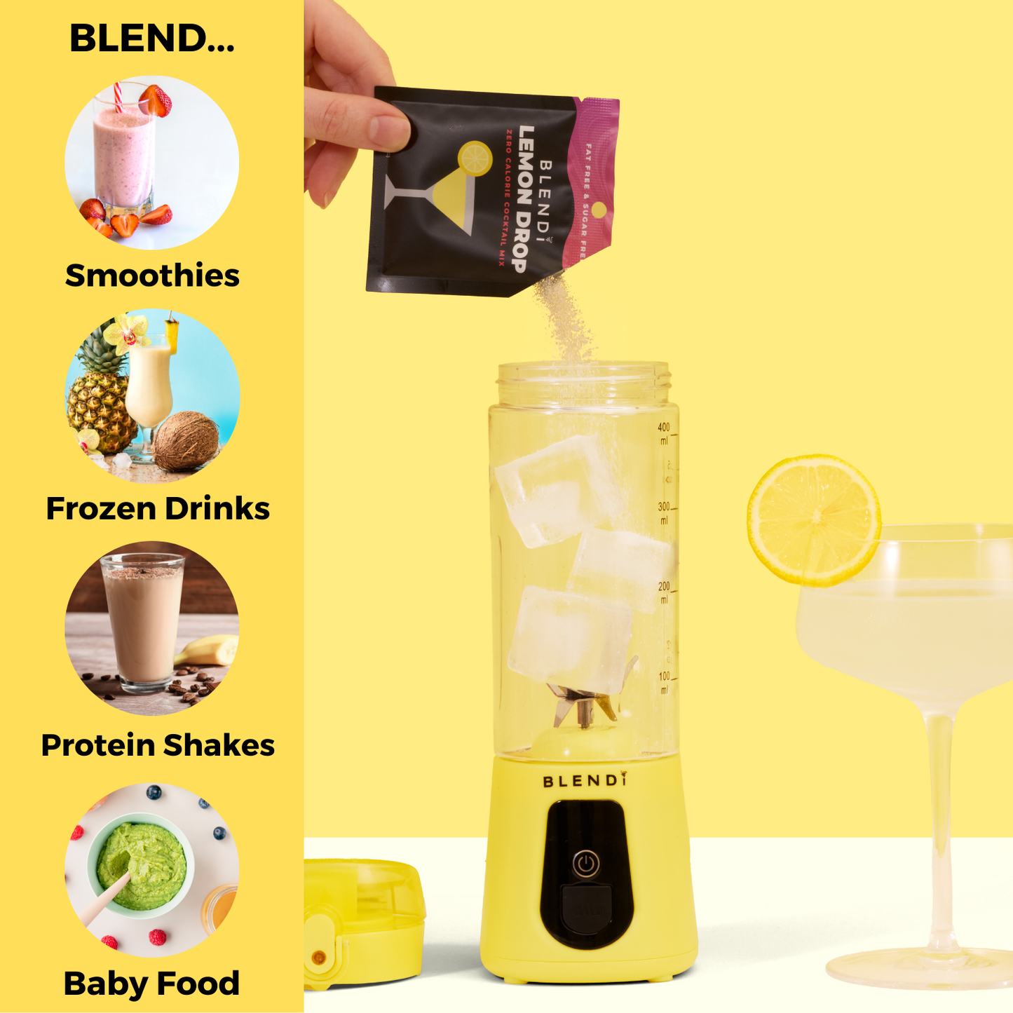 BLENDi Pro+ Portable Blender - 17 oz